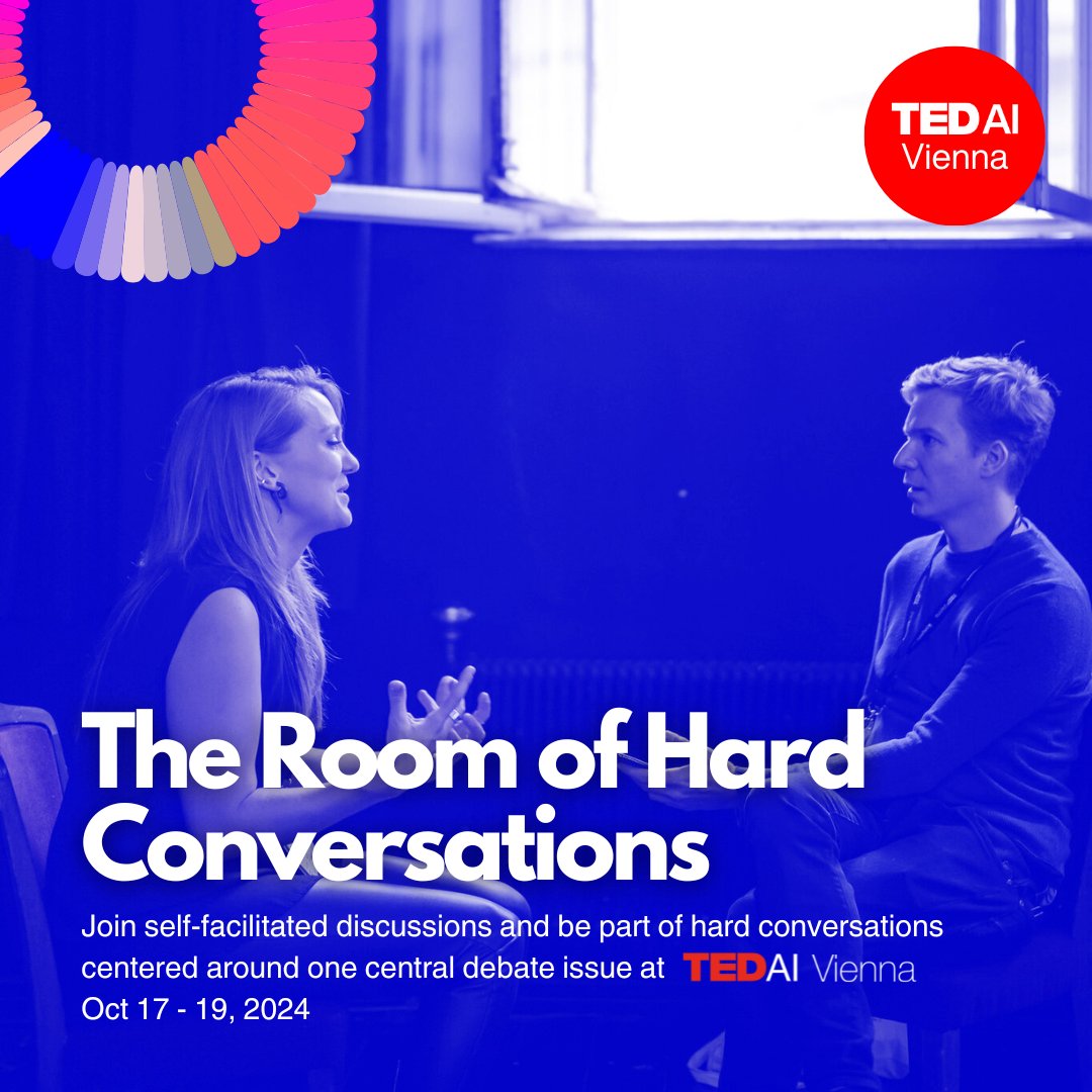 Step into The Room of Hard Conversations, where the future of AI is explored with raw honesty. 💬🗨️
Through intimate stakeholder meet-ups, you will confront the realities of AI head-on — from ethical dilemmas and societal impact to the future of jobs and privacy concerns. 
Expect