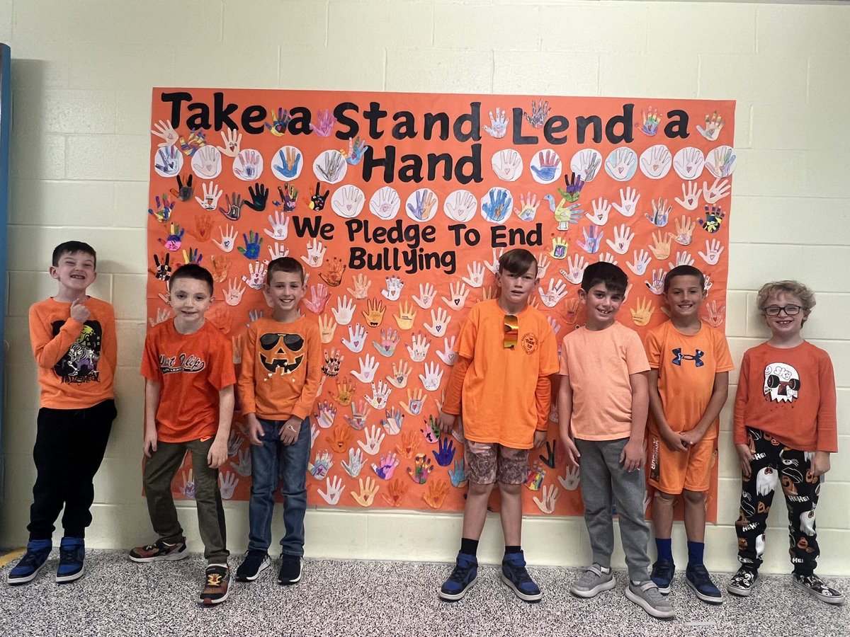 Bayview students are taking a stand to end bullying🧡 #UnityDay #WIproud <a href="/bayviewWI/">Bayview Elementary School</a>