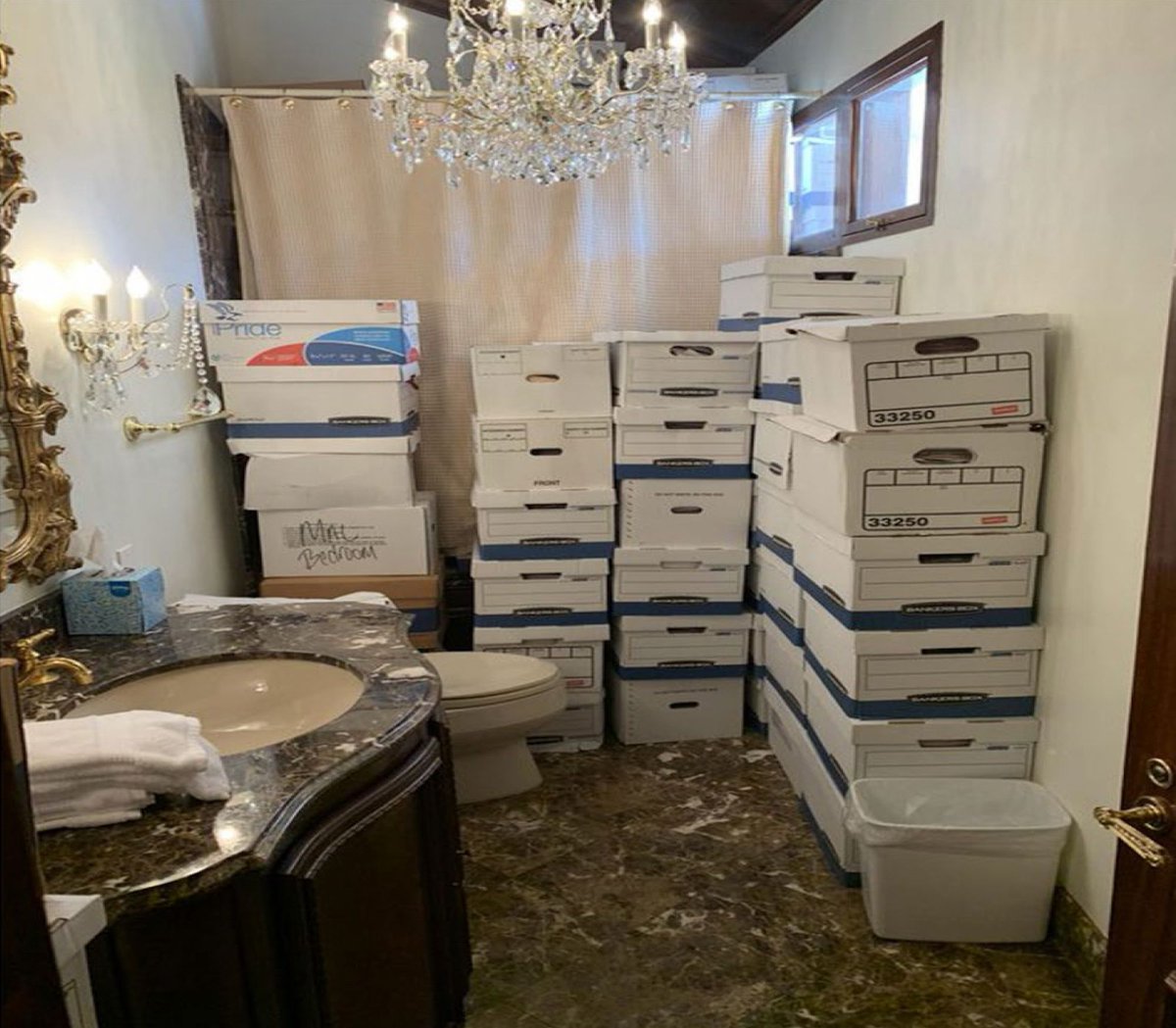 wisdomandlore's tweet photo. @parisCo_ Think of all the classified documents you could store there. https://t.co/NYCRunQunB