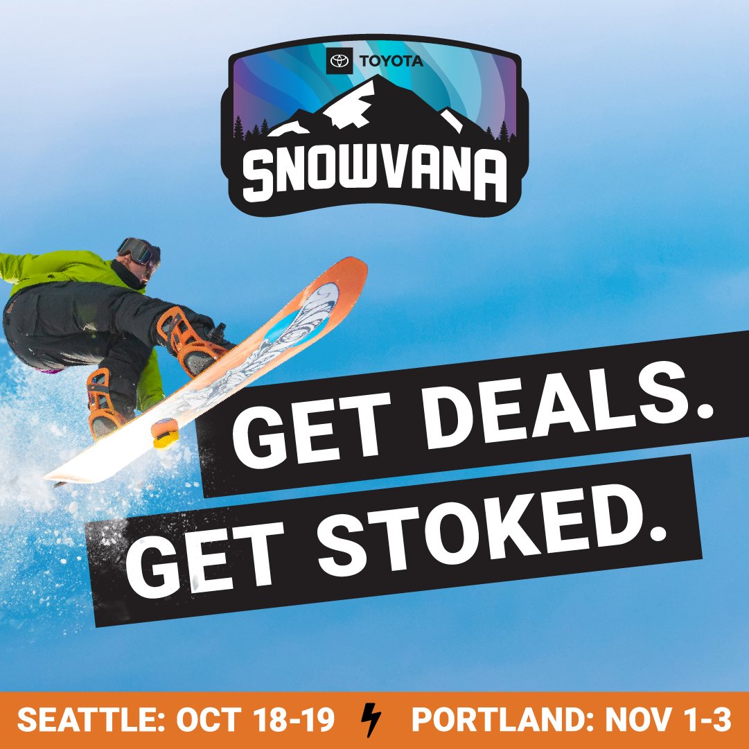 GET READY TO SEND IT! 📷
Snowvana Seattle Oct 18-19 &amp; Portland Nov 1-3. Visit the Ski Lookout Pass booth &amp; get a Buy 1 - Get 1 Free Lift Ticket coupon + a 25% discount off Stardust or Wallace Inn rooms in Historic Wallace ID. 
snowvana.com
#skipnw #seattlewa #Snowvana