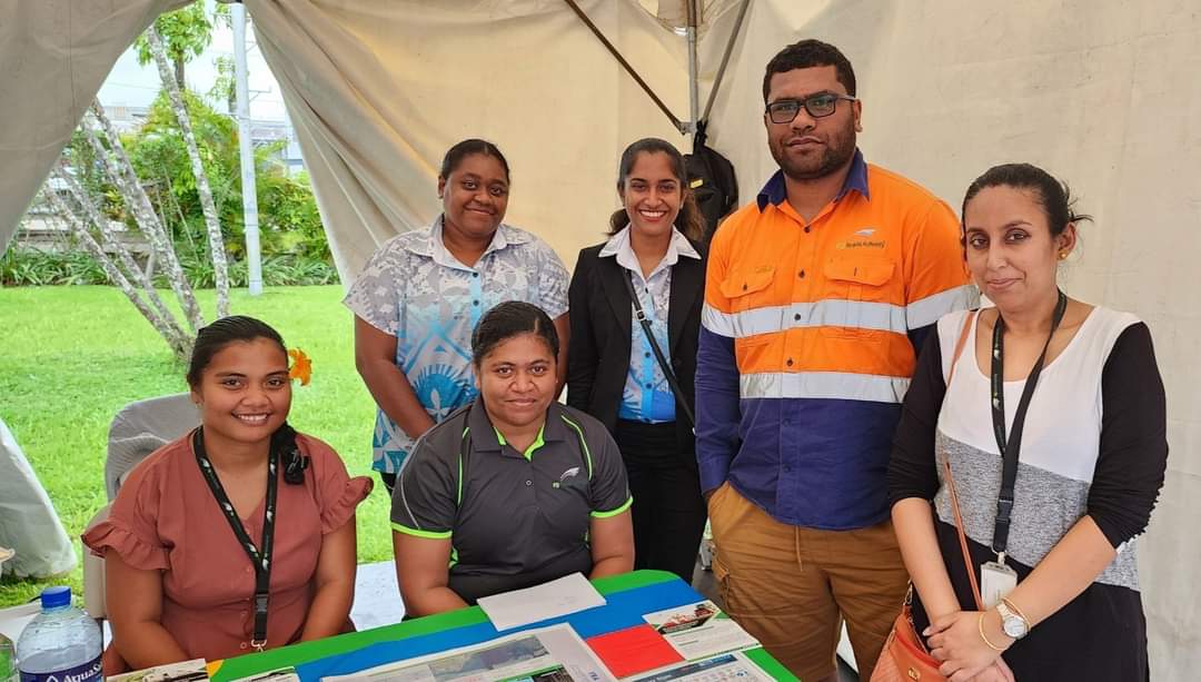 FijiRoads's tweet photo. Join us today at the USP Careers Fair 2024!
We are excited to welcome you to the Fiji Roads Authority booth #9.
Whether you are looking for career advice or exploring job opportunities, we are here to help you take the next step in your journey.
#USPCareersFair #TeamFRA https://t.co/CjkV5qO1qJ