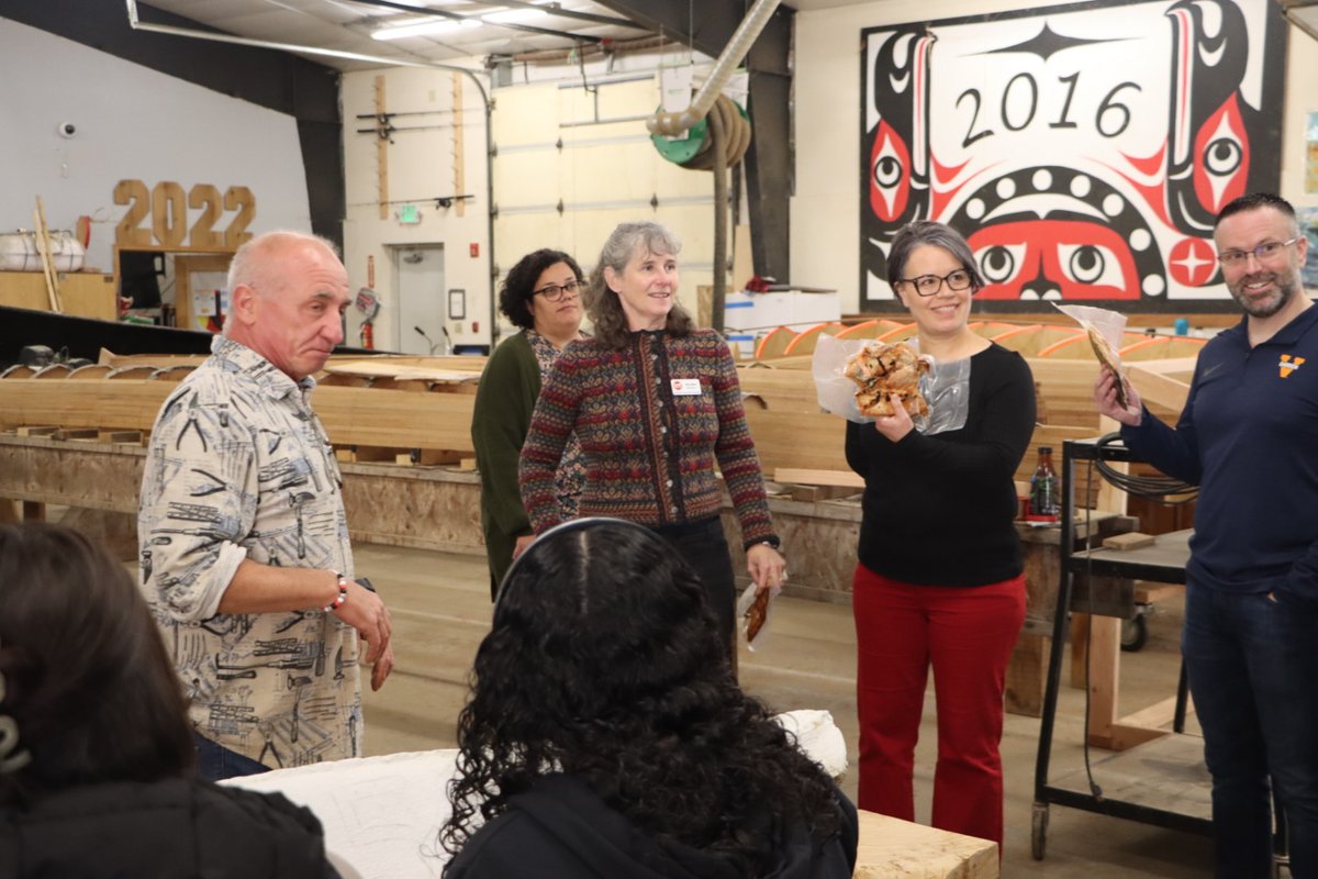 This morning SBE board members and staff toured Neah Bay Schools and learned how staff and students are preserving Makah tribal history, arts, and language.

Thank you Neah Bay Elementary and Secondary schools for an incredible start to the SBE's October board meeting.