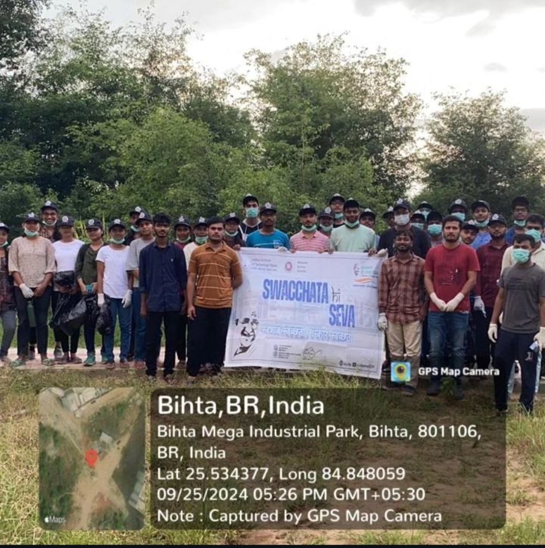 nss_iitp's tweet photo. Thrilled to share that NSS volunteers at IIT Patna took big strides toward a cleaner, greener campus🌱Together, we’re shaping a sustainable future, one small action at a time. Let’s keep the momentum going for a brighter tomorrow!💪#CleanIITPatna #SwachhBharat #GreenCampus #NSS https://t.co/DeNeBqVVKy