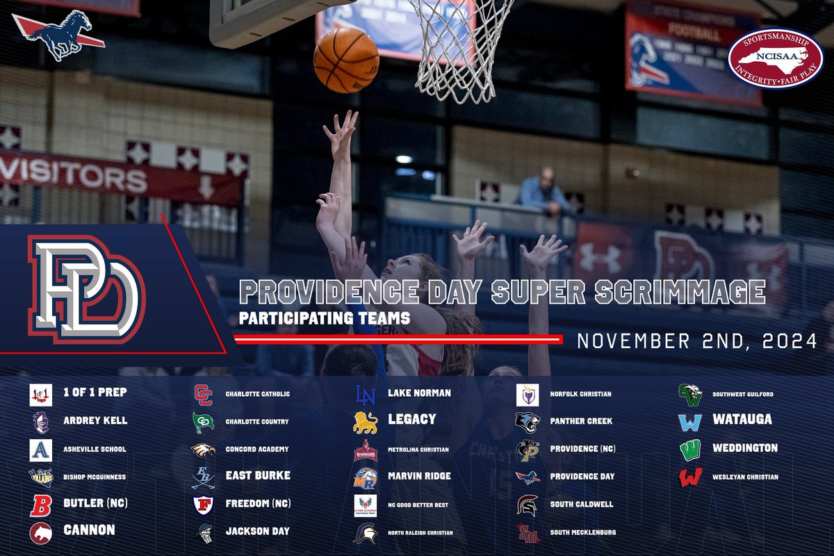 Check out the 28 committed teams for 17th Annual PD Super Scrimmage on Saturday, Nov. 2nd at Providence Day!  College Coaches mark your calendar now...#pdschargers