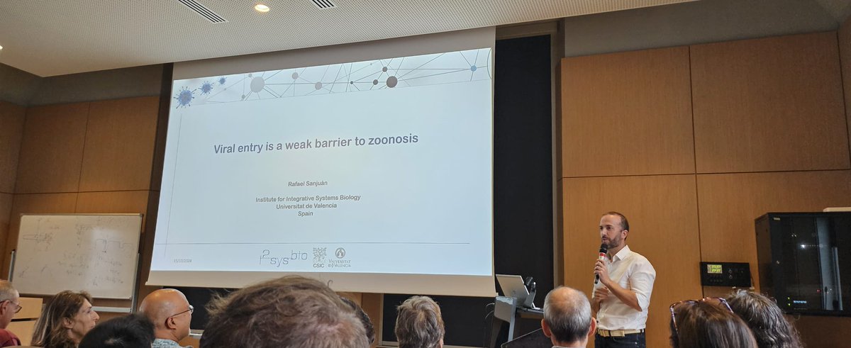 Sanjuan Lab (@rafa_sanjuan_) on Twitter photo Great Jacques Monod Conference “Virus evolution: the mutualism-antagonism continuum of virus-virus interactions” organized by <a href="/PaulTurnerLab/">Paul Turner Lab</a> and Yannis Michalakis in Roscoff, Brittany (France). Thanks Paul and Yannis! Great Jacques Monod Conference “Virus evolution: the mutualism-antagonism continuum of virus-virus interactions” organized by <a href="/PaulTurnerLab/">Paul Turner Lab</a> and Yannis Michalakis in Roscoff, Brittany (France). Thanks Paul and Yannis!