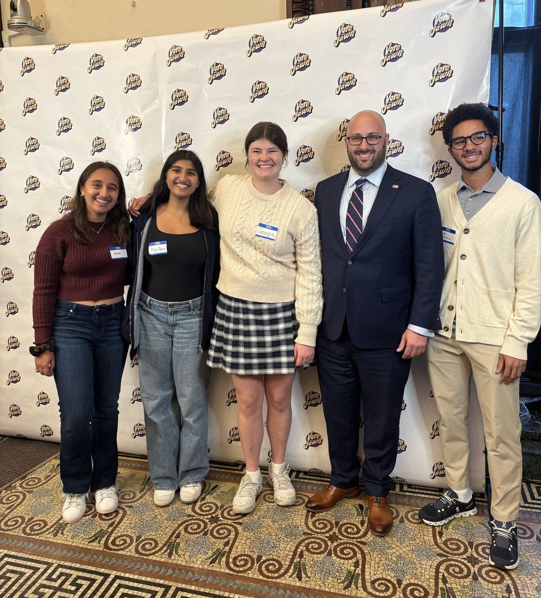 Thank you <a href="/VoteThatJawn/">Vote That Jawn</a> for the opportunity to speak with young people across Philadelphia about the importance of civic engagement and making your voice heard on Election Day. #PhillyVotes
