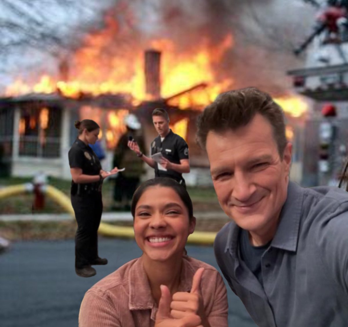 “let’s pretend to practice the proposal in the background and bring chaos upon the entire fandom”