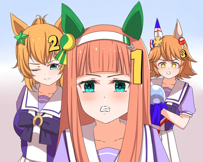 順番に押せ! 