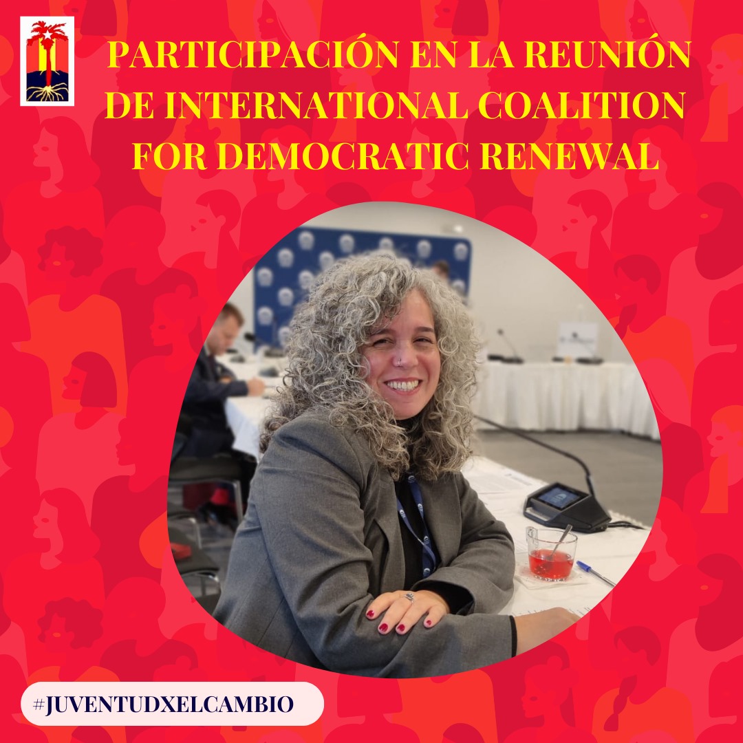 rdeespain's tweet photo. Desde 2021, Frisia Batista es miembro de la **International Coalition for Democratic Renewal (ICDR)**.
Ha participado en su reunión, como miembro de la sociedad civil cubana demostrando su compromiso con la democracia y los derechos humanos.
#ICDR #Forum2000 #Democracia https://t.co/Mm9ckBpxon
