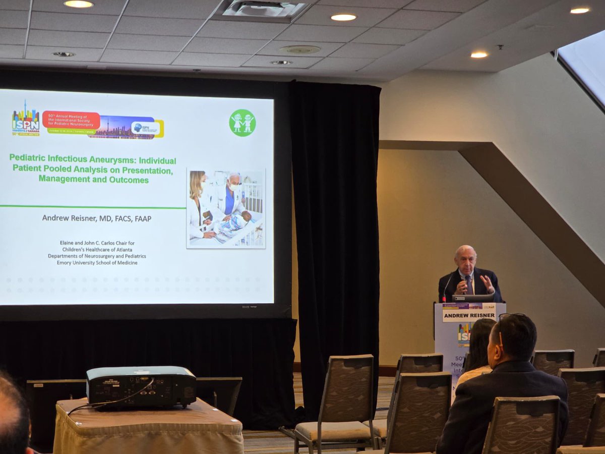 AndrewReisner2's tweet image. Honored & thrilled to present and participate at International Ped Neurosurgery 2024 meeting @INTS2024. Wonderful to catch up with so many colleagues worldwide! @PedsNeuroLab @pedsNSGYatl @AliAlawiehmdphd @EmoryNeurosurg