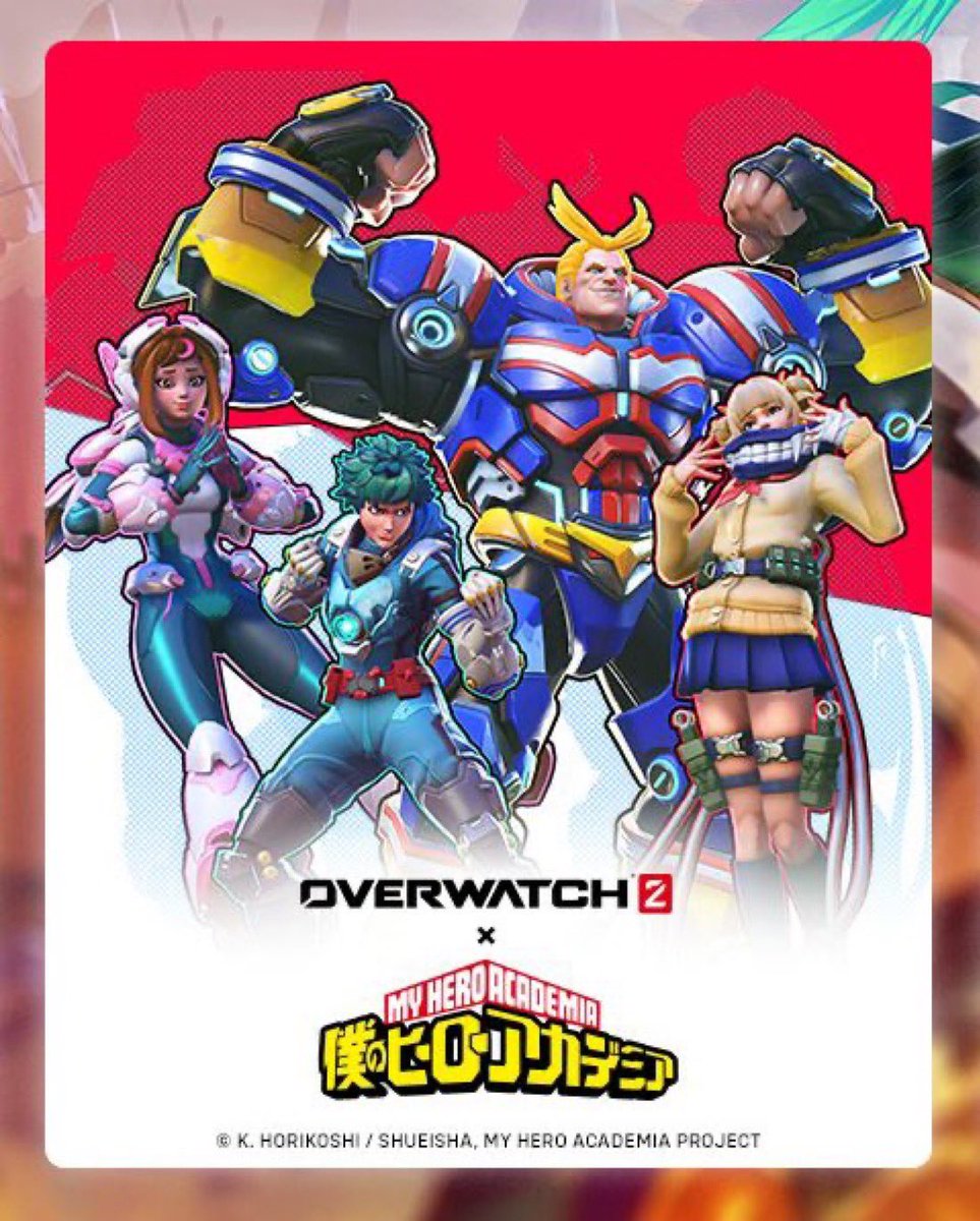 ssychho's tweet photo. 🎁 GIVEAWAY FOR MY HERO ACADEMIA COLLAB BUNDLE IN #Overwatch2 🎁

JOIN THE #giveaway HERE:

1️⃣ Follow: @ssychho 
2️⃣ LIKE + RETWEET
3️⃣ TAG A FRIEND

🔥 2X CHANCE TO WIN IF YOU FOLLOW: https://t.co/rLdL9ZbXUw

WINNER WILL BE ANNOUNCED ON MY TWITCH ON OCTOBER 18TH AT 3PM! 🎀 https://t.co/kfaK4sBQ66