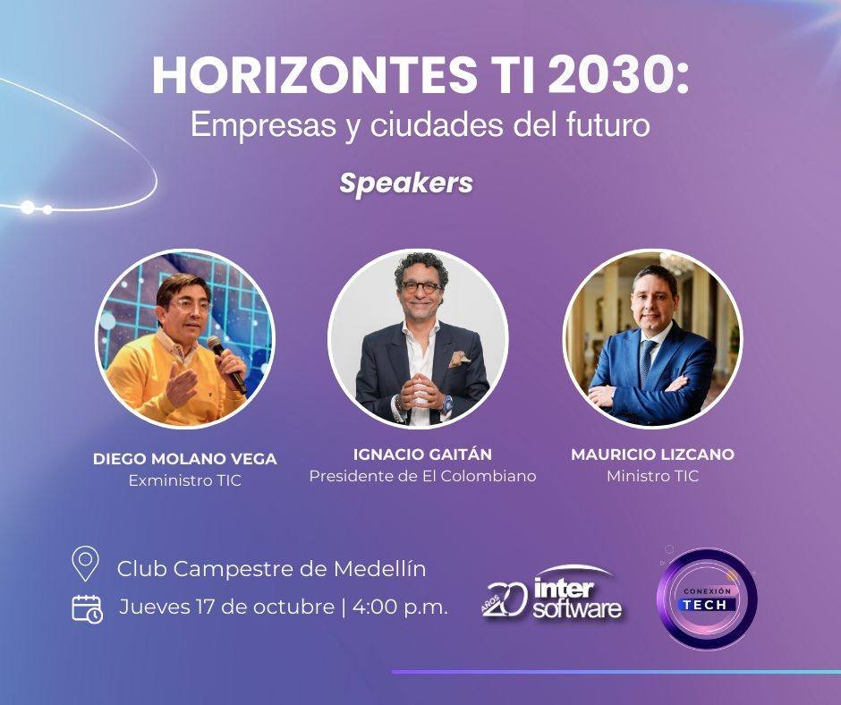 Intersoftware (@intersoftwareco) on Twitter photo 📢 ¡A tan solo 1 día de nuestro evento oficial Conexión Tech!
Queremos agradecer anuestros sponsors
<a href="/areamovil/">AreaMovil</a>, <a href="/TestingChoucair/">Choucair Testing</a>, Duque S&C Abogados, <a href="/getglim/">Glim | Potencia tu Salario</a>, <a href="/GlobalMVM/">Global MVM</a> , @MichaelPageCO, @Perfient
¡Nos vemos mañana en #ConexiónTech! 🤝 📢 ¡A tan solo 1 día de nuestro evento oficial Conexión Tech!
Queremos agradecer anuestros sponsors
<a href="/areamovil/">AreaMovil</a>, <a href="/TestingChoucair/">Choucair Testing</a>, Duque S&C Abogados, <a href="/getglim/">Glim | Potencia tu Salario</a>, <a href="/GlobalMVM/">Global MVM</a> , @MichaelPageCO, @Perfient
¡Nos vemos mañana en #ConexiónTech! 🤝