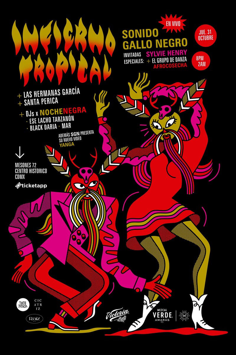 Solo 15 días para esta fiestota no se queden sin boleto 😎🫵🌸

infiernotropical.ticketapp.mx

#cumbia #yanga #diademuertos #sonidogallonegro