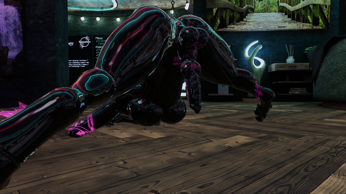 amberdwagon's tweet image. To properly extract the drones corruptive latex, it needs to be manually milked, and regularly.

Better get to work~