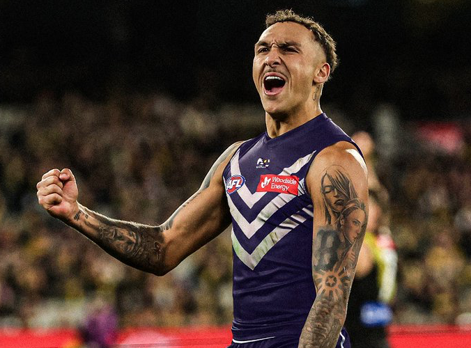 1116sen's tweet photo. “I don't think there's any question.”

The 7 traded players who will have an immediate impact in 2025 | https://t.co/TxqgHQq4kc

@SENBreakfast | #AFL https://t.co/9WJGaaD9bz