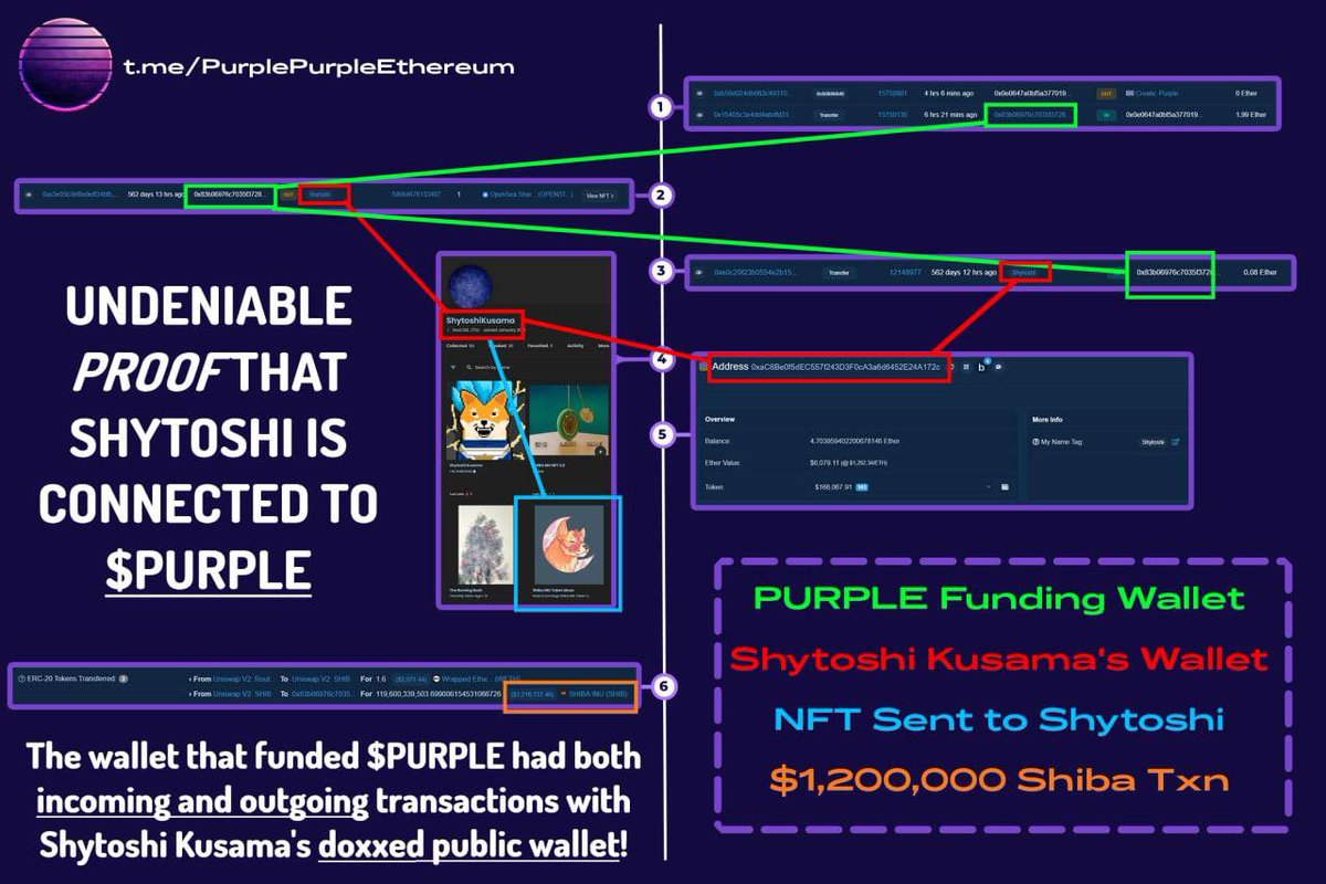 Purple 🟣 ( Shytoshi’s Creation) tweet media