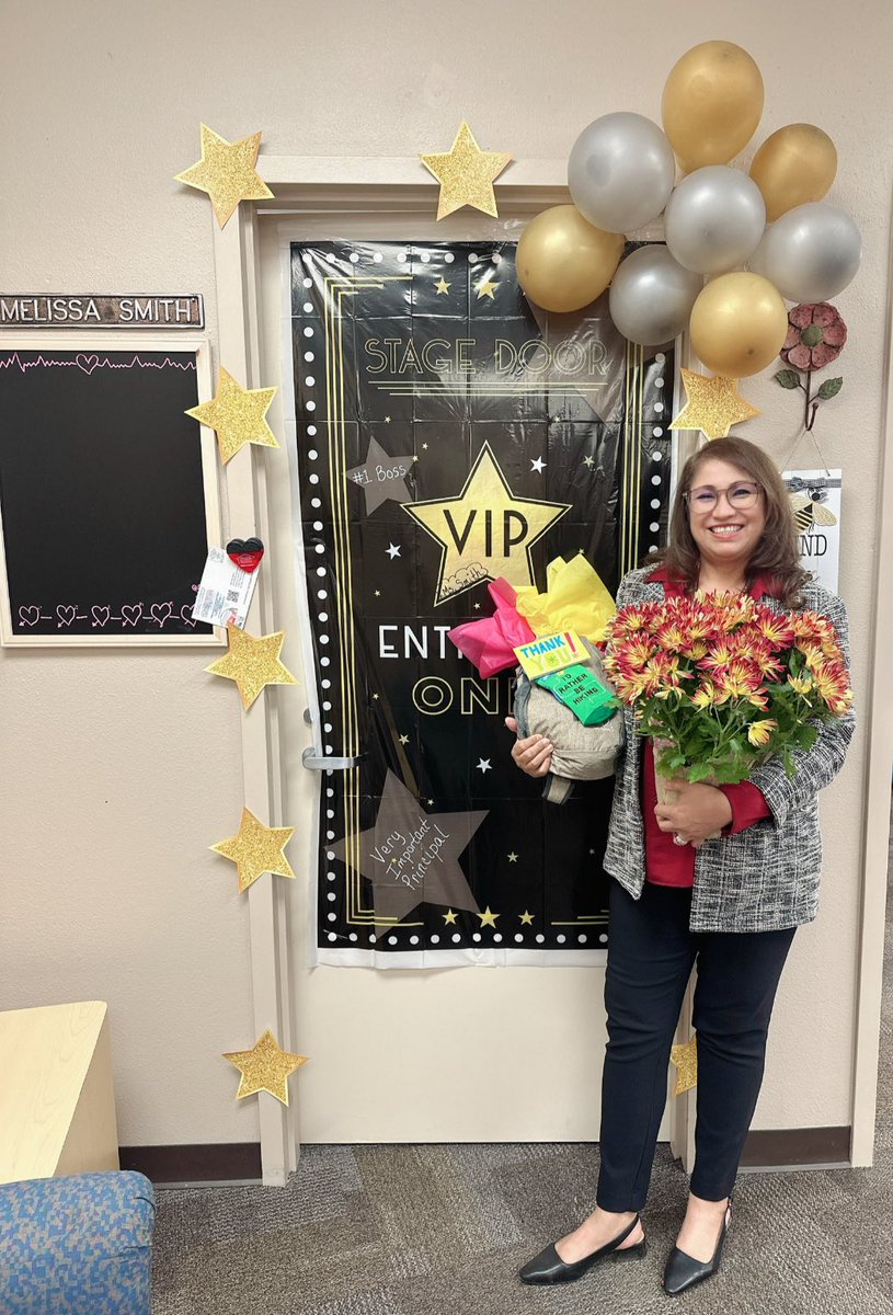 Angie Escobar, M.ED (@aescobar_pdnfaa) on Twitter photo Happy #BossesDay to our incredible Principal Ms. Smith 🎉 Your leadership, dedication, and care for students and staff make a world of difference every day. We are so lucky to have you! #TeamSISD #findtheartinyourheart ❤️ #ALLIN <a href="/MSmith_PDNFAA/">Melissa Smith</a> Happy #BossesDay to our incredible Principal Ms. Smith 🎉 Your leadership, dedication, and care for students and staff make a world of difference every day. We are so lucky to have you! #TeamSISD #findtheartinyourheart ❤️ #ALLIN <a href="/MSmith_PDNFAA/">Melissa Smith</a>