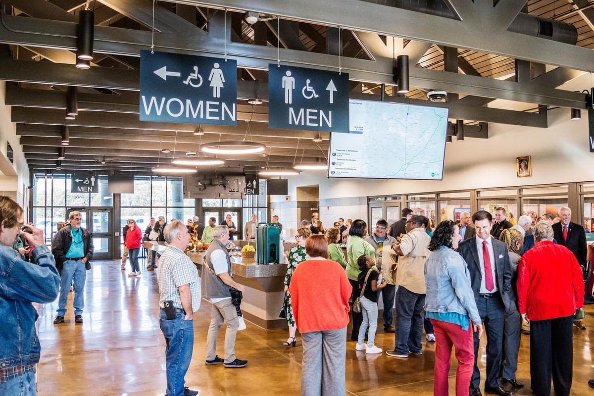 The new Alabama Welcome Center on I-65 in Ardmore is officially open! This $15,000,000 state-of-the-art facility is your go-to spot for travel information, rest, and a taste of Southern hospitality. Stop by and let us welcome you to Sweet Home Alabama! Thank you <a href="/GovKayIvey/">Kay Ivey</a> !