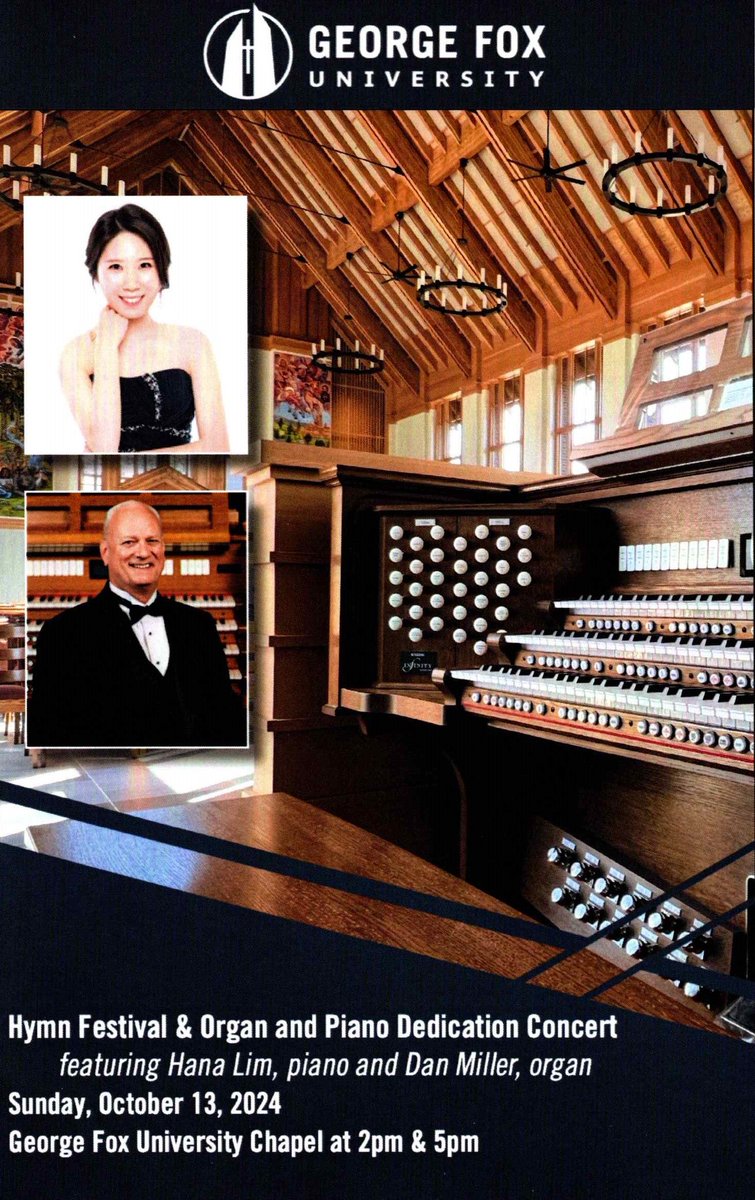 RodgersOrgan's tweet photo. Rodgers congratulates George Fox University in Newberg, Oregon, on the dedication of their new Rodgers Infinity 367 organ installed in their beautiful new chapel. https://t.co/sWpIOxY2Ru