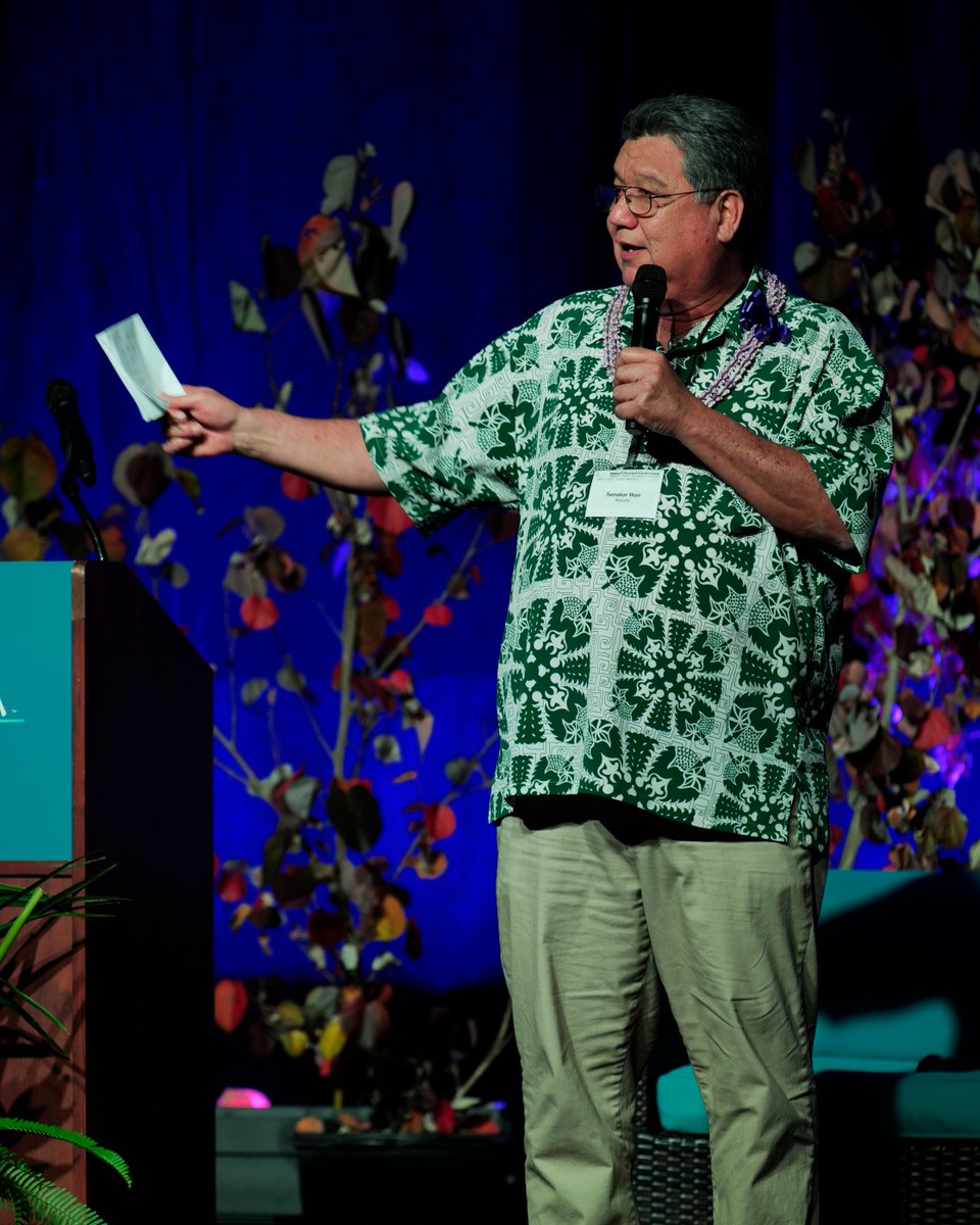 HawaiiHTA's tweet photo. On the final day of our Hawaiʻi Tourism Conference, we heard remarks from Governor Josh Green and Senate President Ron Kouchi, panels on transportation, workforce development with Senator Donovan Dela Cruz, an outlook on the U.S. market from Future Partners… https://t.co/a4MXE0n7yF