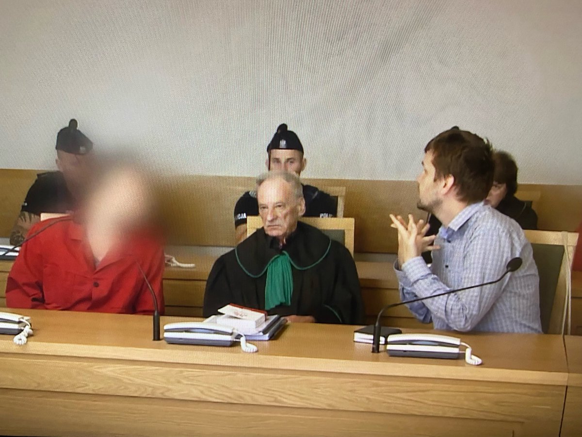FilipBryjka's tweet image. The trial of two Russians accused of recruiting for the #WagnerGroup 💀🇷🇺, participating in an international armed group and acting for Russian intelligence #SVR 🇷🇺🕵️began today in Cracow 🇵🇱 What I don't understand is why their defence counsel looks like Nikolai Patrushev 😂