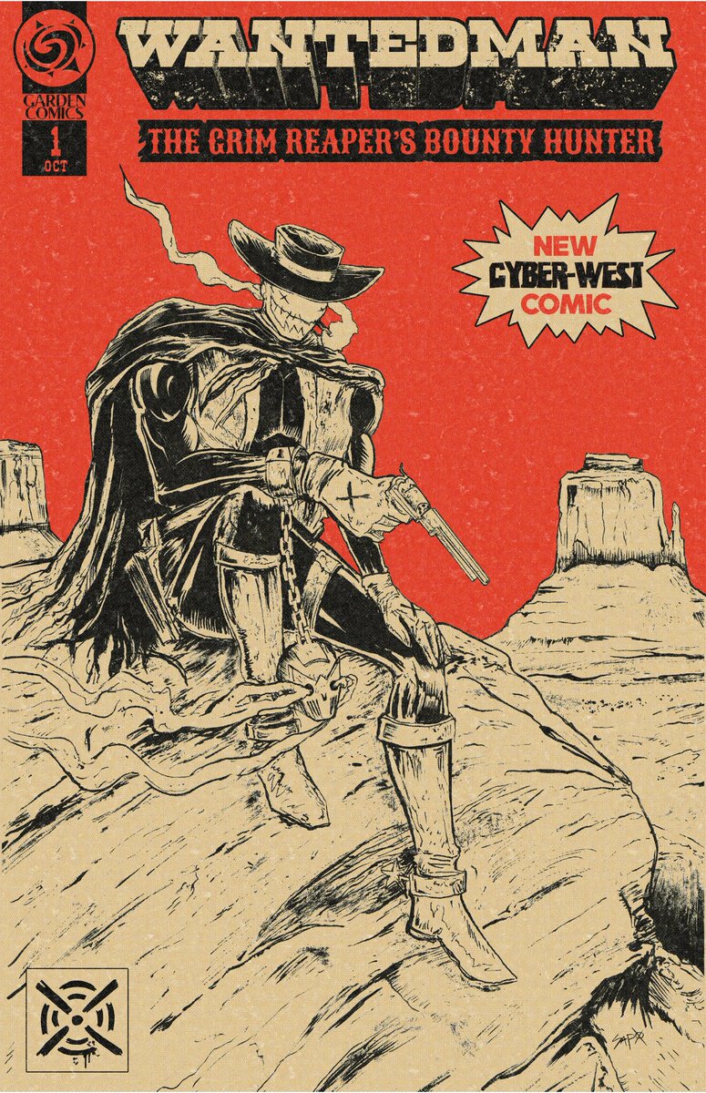 gardencomics's tweet image. WANTEDMAN # 1 The Grim Reaper’s Bounty Hunter OUT NOW!
Read For Free on my website. Really grateful for the love and support twitter has given for this character. Hope you enjoy. Let me know what you think and share with your friends who like comics🤠
gardencomics.com/pages/read-com…