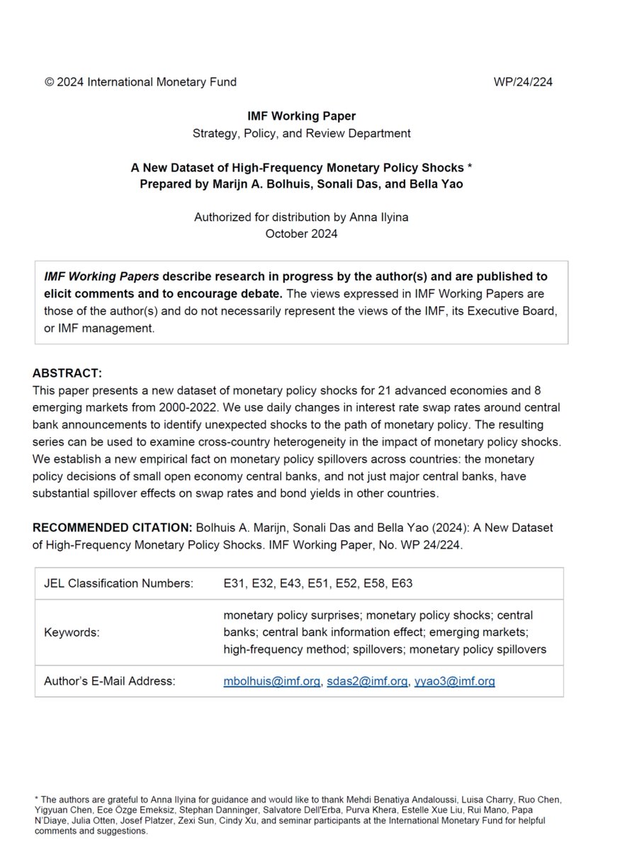 International and Monetary Economics Network tweet media