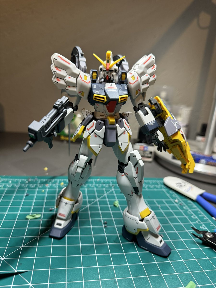 MrFuzzFactory's tweet photo. Last weekend #gunpla project.

MG Sandrock https://t.co/ViGmPQyWd6