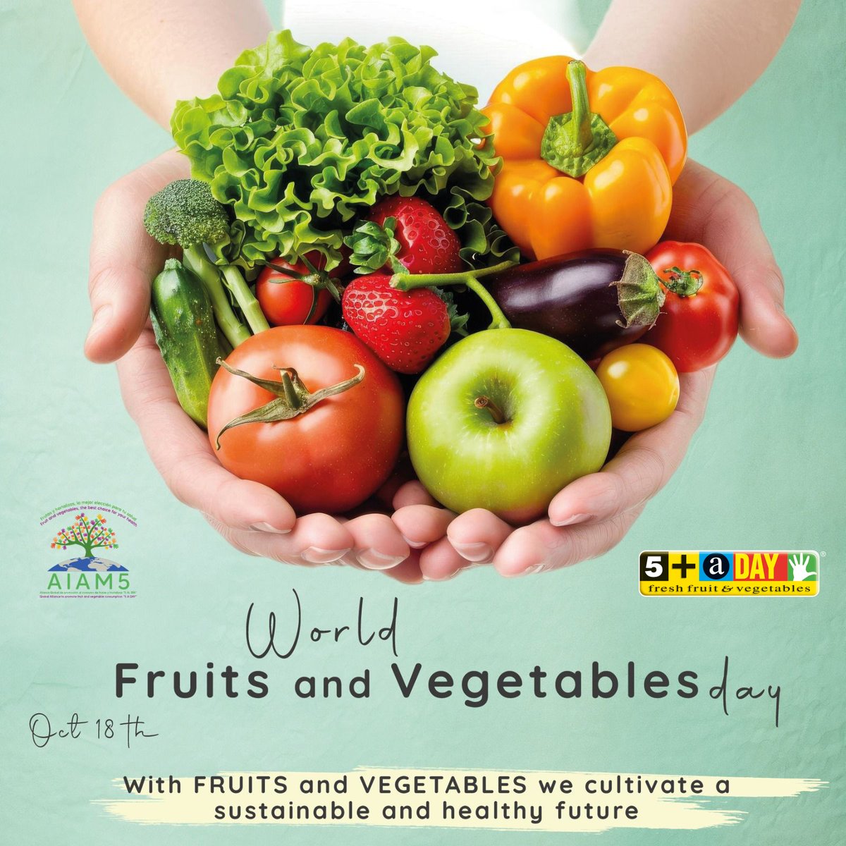 unitedfreshnz's tweet photo. Aotearoa will be the first country to mark World Fruit &amp; Vegetable Day on October 18th with the international theme this year focussing on how to cultivate a sustainable and healthy future. https://t.co/MNQL3hfARP https://t.co/bHKrMTjarU