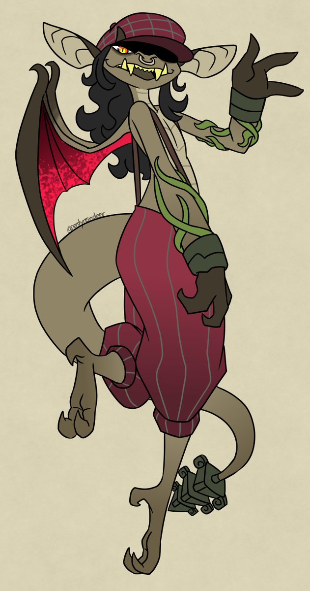 nerdyreindeer's tweet image. ivy deadlock doodle