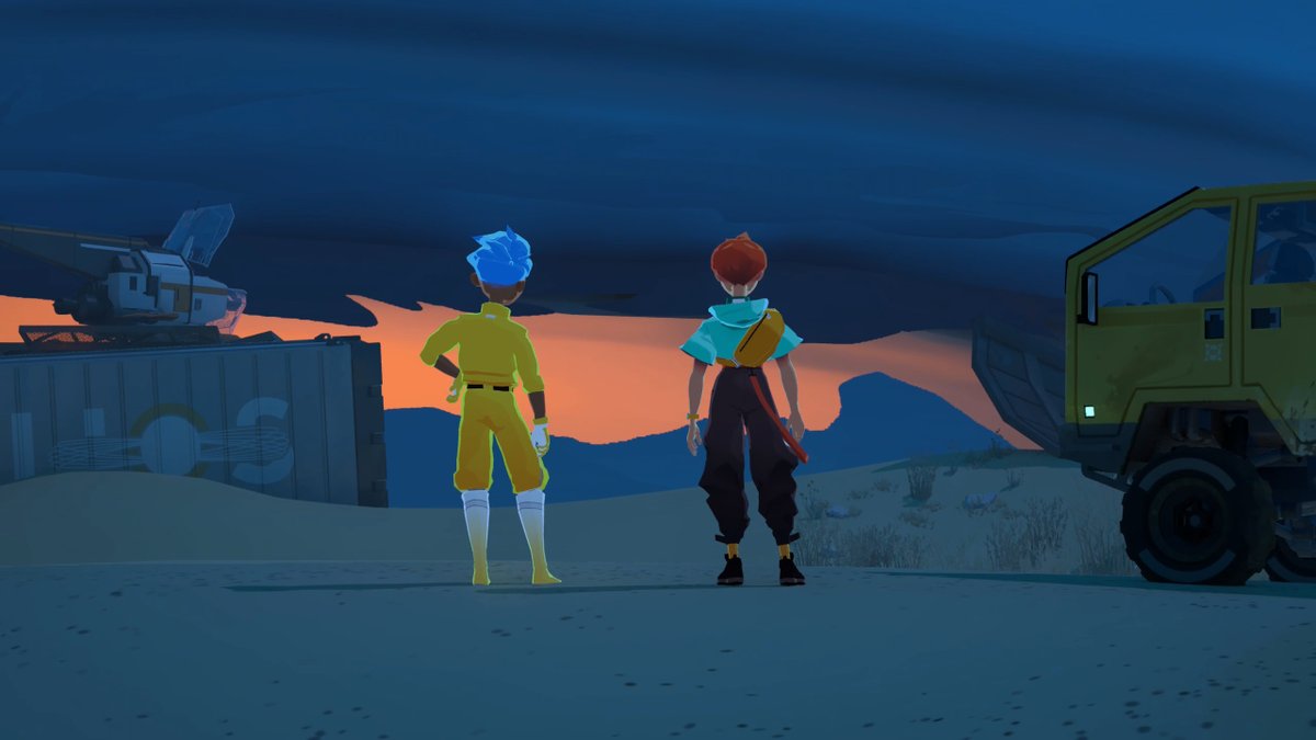 SandWitchDev's tweet image. Meet my game, but spookier! 🧙‍♀️🚚🌛