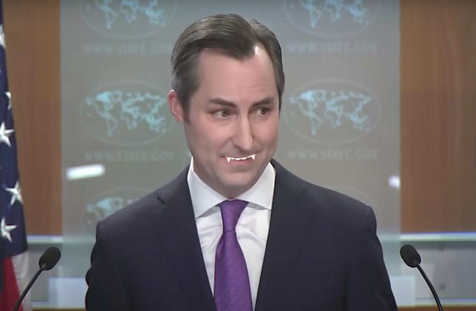 berningman16's tweet photo. Anyone else sick of this insufferable prick Count Smirkula?

Hopefully - the ghosts of every child murdered by Israel haunts this monster's nightmares forever. https://t.co/eZBaCjdkat