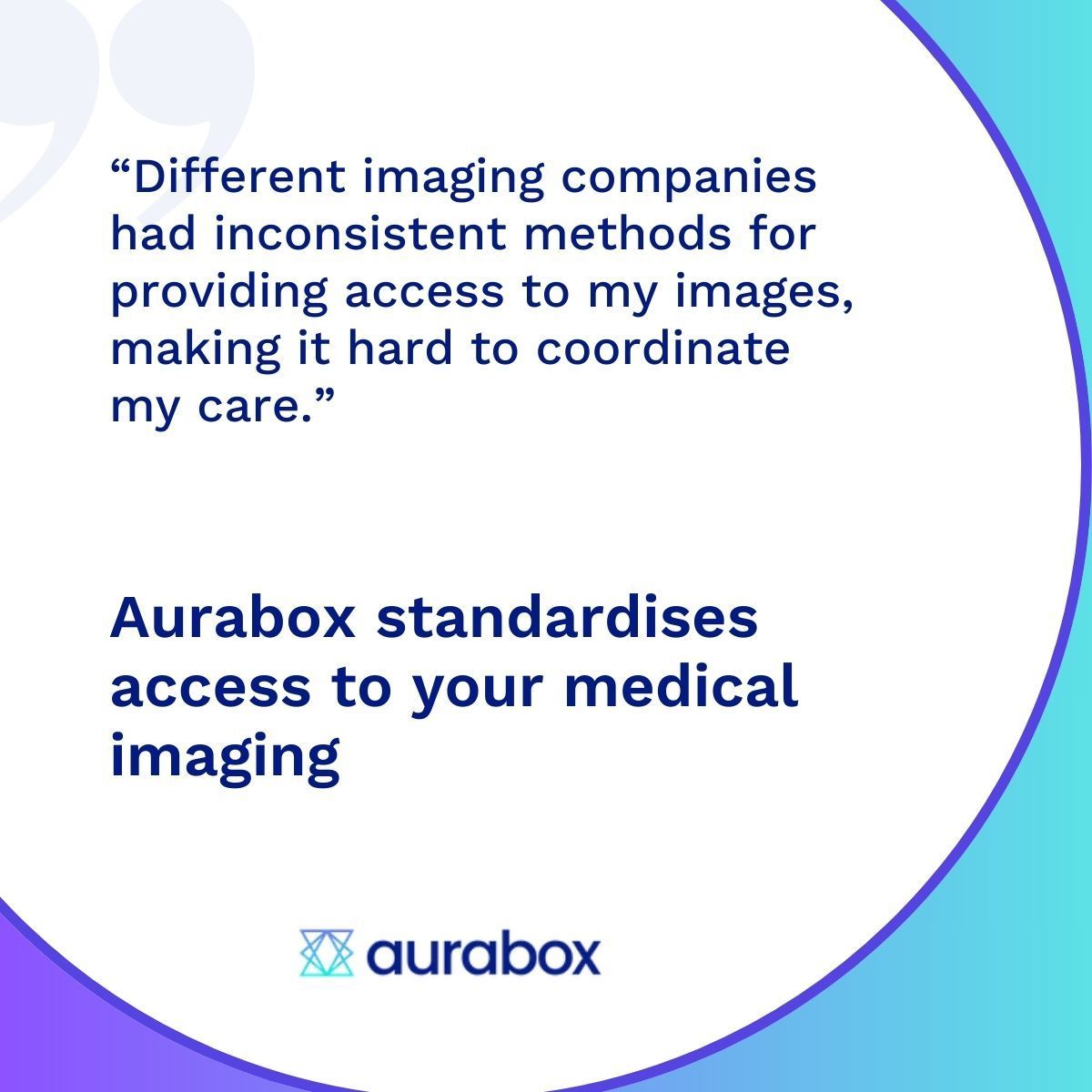 Standardise your medical imaging access with Aurabox 🚀

Consistent and reliable! 

Visit our website for more information 👉 buff.ly/3WeC0wx