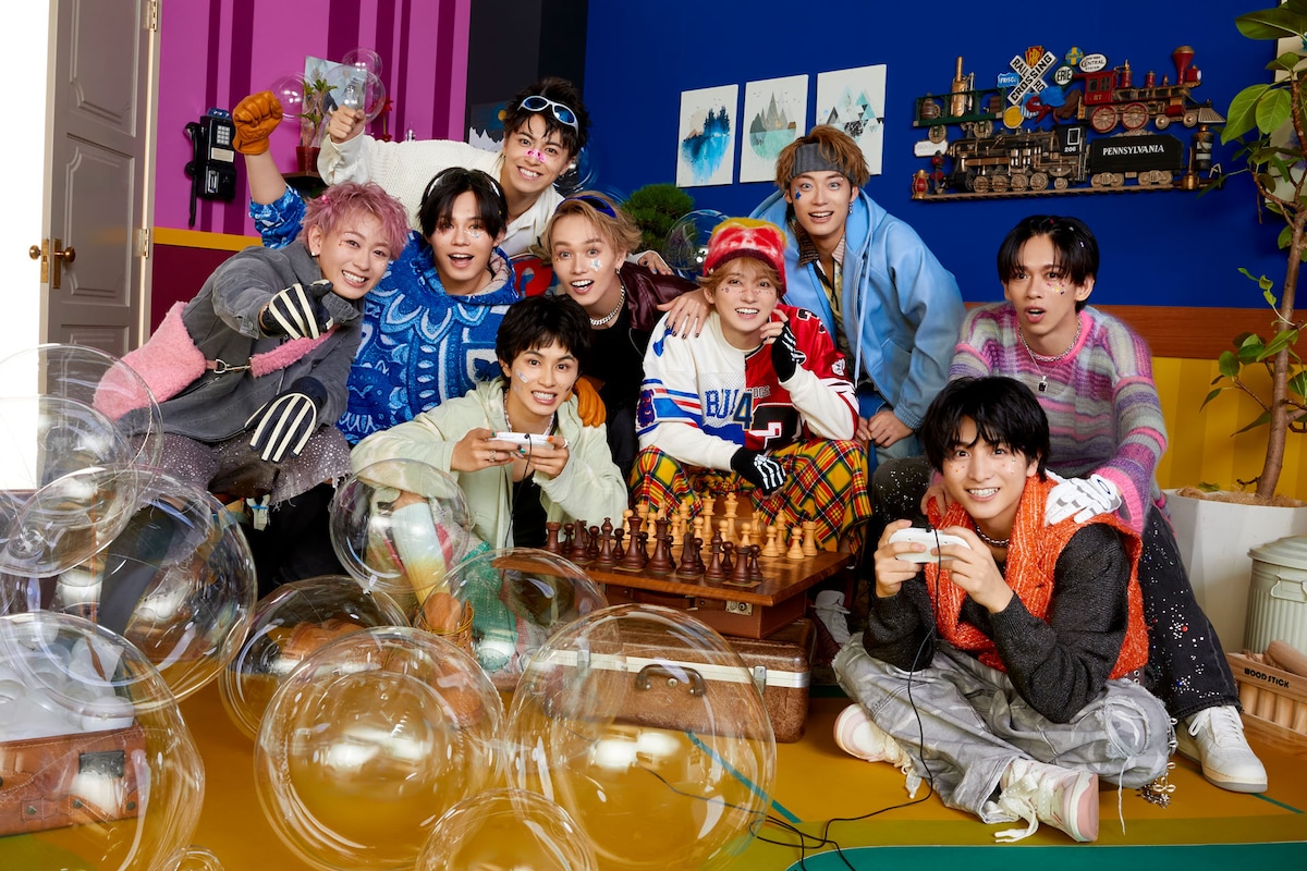natalie_mu's tweet photo. 超特急の“対決”相手はWATWING＆MAZZEL！「全力でぶちのめします。、、、、嘘です」（コメントあり）
https://t.co/zr39Gd9sAX

#VS超特急 #超特急 #WATWING #MAZZEL https://t.co/OzvD1cV0Mz