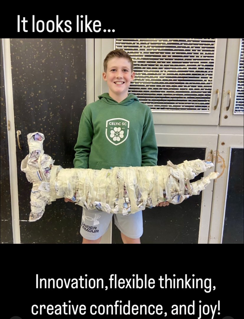 NATarteducator's tweet photo. Teaching for Artistic Behavior is an open-ended, self-serve approach to materials. What does this look like in my art room? 6th graders hosted a TASK Party inspired by the artist Oliver Herring. #taskparty #STEAM #joyinlearning #bamsartroom #lovebft #bellefontepa @BellefonteAMS https://t.co/SQ28djHmhX