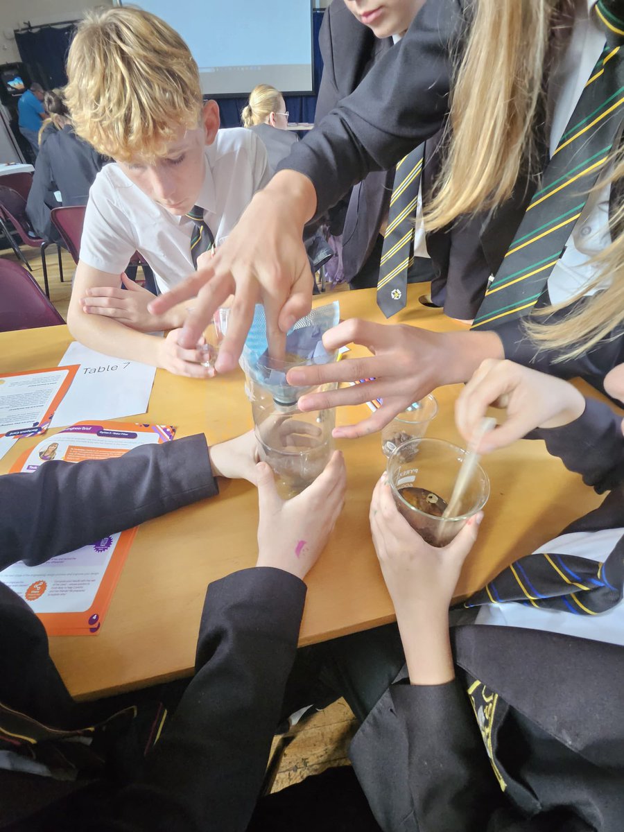JSTCAlford's tweet photo. This week Year 8 and 9 students took part in  Energy Quest with Engineering UK. They had to think like an Engineer in order to find solutions to various problems. https://t.co/FXhg4h0sZ8