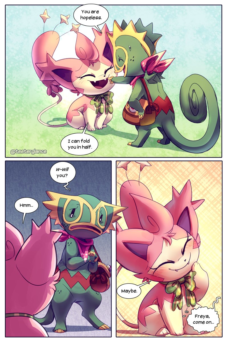 Freya's a little menace
#pmd #pokemonmysterydungeon