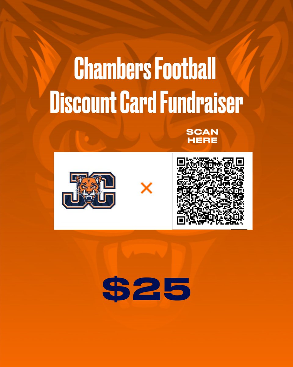 Please help support our program by purchasing a discount cards. The App is digital and can be used anywhere in the US. Scan the QR Code or use the following link. 
vraise.org/c2e2hw

Thank you for contributing to our program.