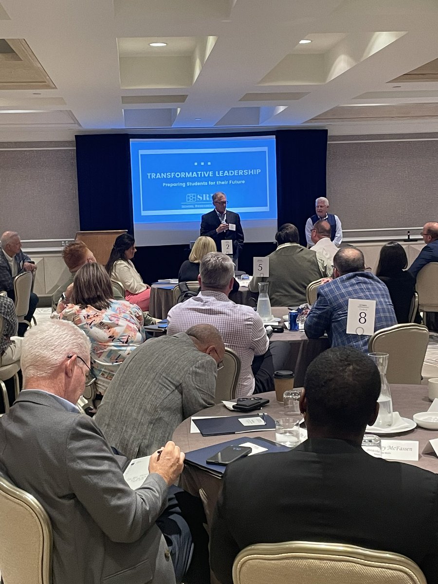 Day 1: Dr. Don Hooper, School Research Nexus, Executive Director speaking on Transformative Leadership: Preparing Students for their Future. 

SRN Elite Symposium Fall 2024