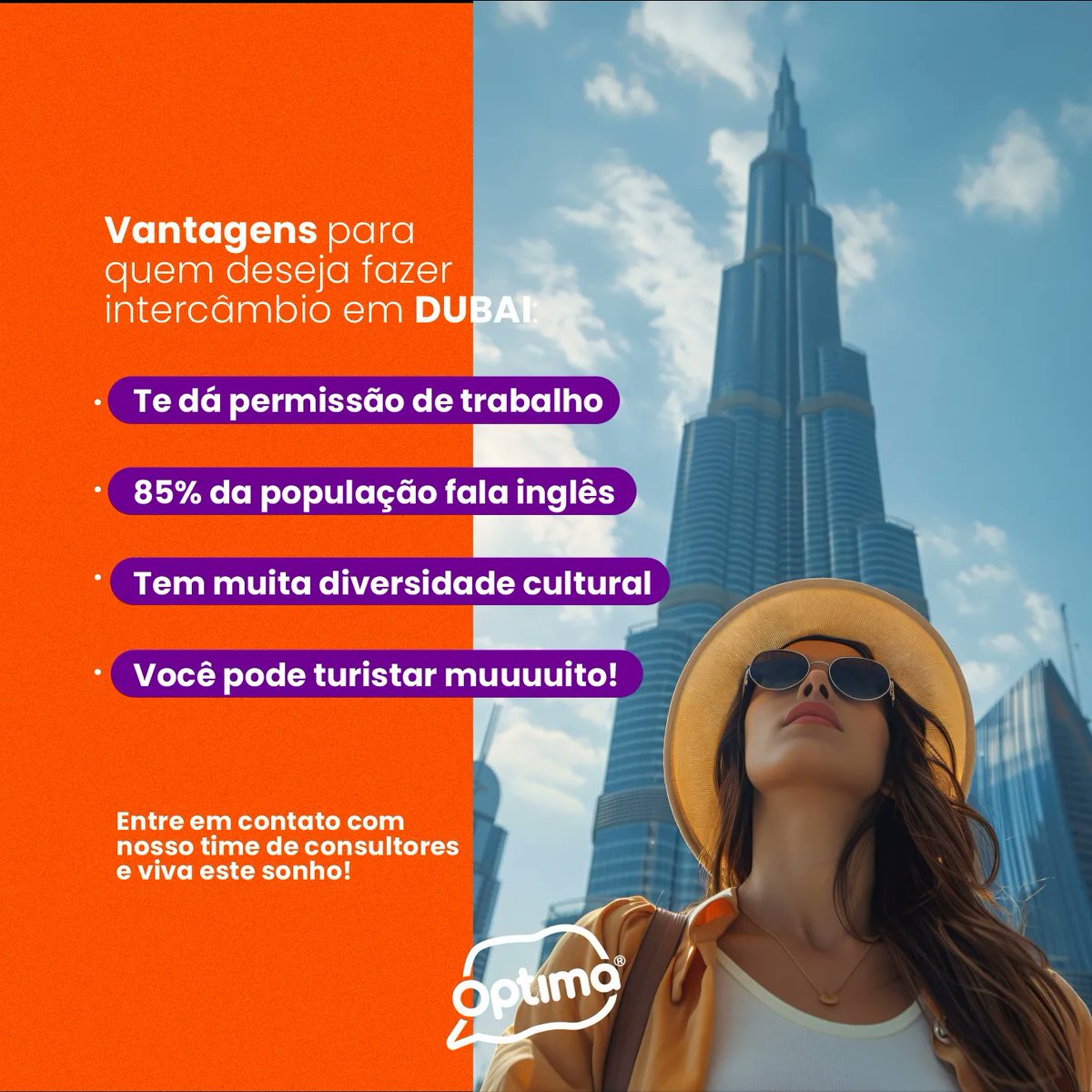 optimaintercamb's tweet photo. Se você acha que para fazer intercâmbio em Dubai você precisa aprender a falar árabe, está redondamente enganado!!!

Confira as vantagens de quem pensa em fazer um curso de inglês em Dubai 🇦🇪✈️🧡 https://t.co/Uvv6JgCpZZ