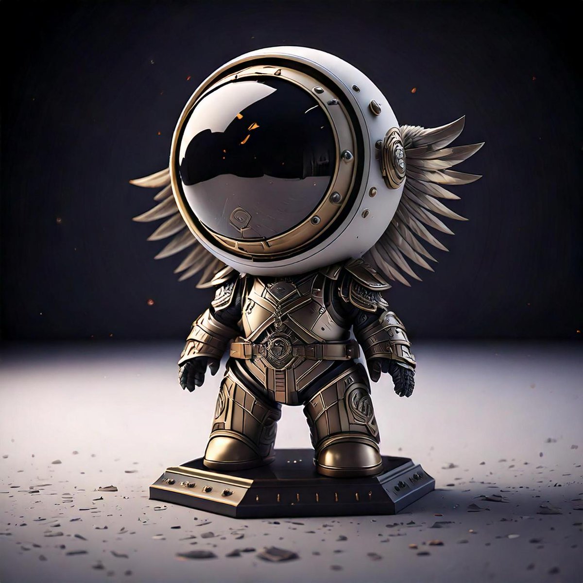 Gahadmor's tweet image. Playing with the &quot;3D to Image&quot; feature and #MAT in #Substance3DViewer. You can import any 3D asset, textured or not, and experiment with prompts and styles to explore new ideas while preserving the silhouette of your asset.
Viewer is free, grab it here: bit.ly/3zLyWQc