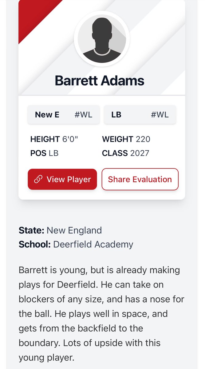 Barrett Adams (@barrettadams08) on Twitter photo Thanks <a href="/PRZNewEngland/">Prep Redzone New England</a> for the report.
<a href="/DABigGreenFB/">Deerfield Academy Football</a>
prepredzone.com/2024/10/sophom… Thanks <a href="/PRZNewEngland/">Prep Redzone New England</a> for the report.
<a href="/DABigGreenFB/">Deerfield Academy Football</a>
prepredzone.com/2024/10/sophom…