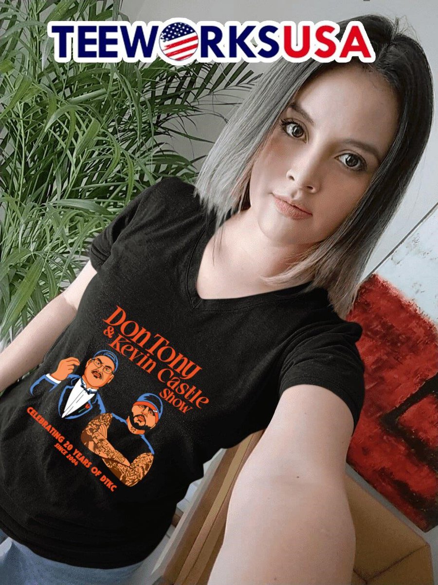 DonTonyD's tweet photo. Our Don Tony And Kevin Castle Show 20 Year Anniversary Shirt is so hot right now, bootleggers are trying to make 💵💰 off them. 😉@KevZCastle (Pick up the real one here in the @PWTees Store: https://t.co/3EEH0Rf76u) https://t.co/Rd0qSNu2pe
