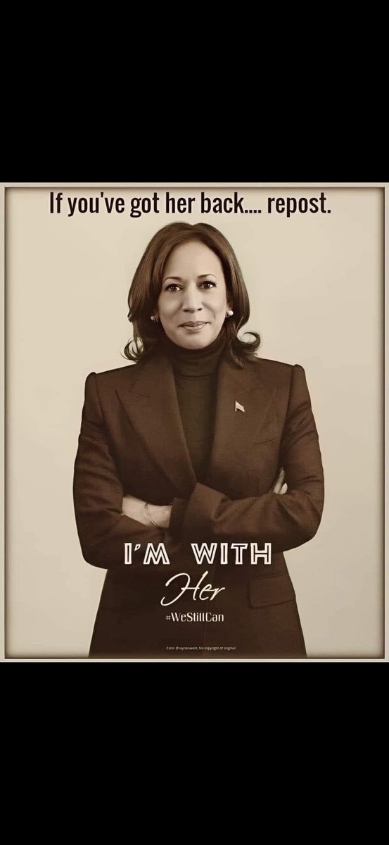 RETWEET if you are with her!