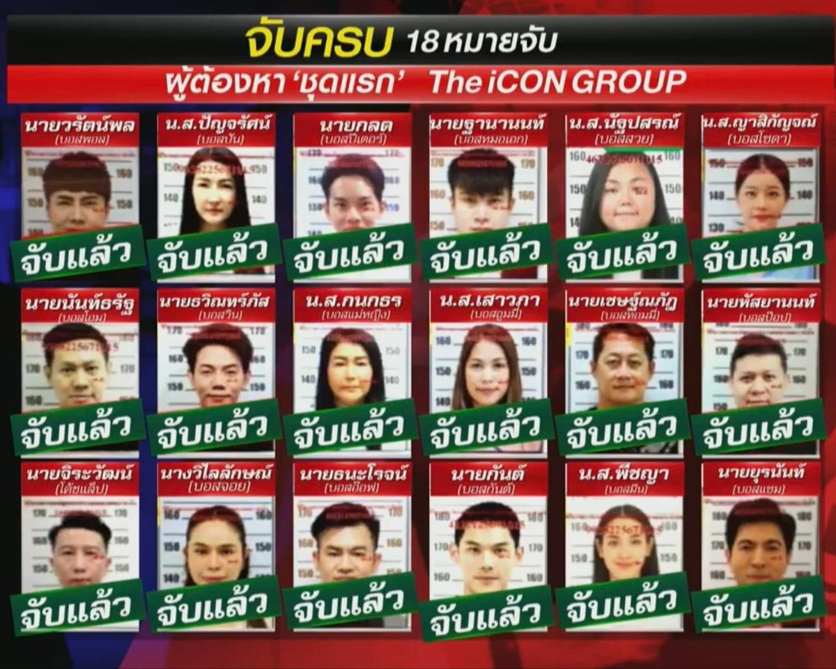 sunaibkk's tweet photo. หนังคนละม้วน! คืนเดียวจับ 18 ผู้ต้องหาตามหมายจับคดี #ดิไอคอน ได้ครบทุกคน … อีก 9 วันคดี #ตากใบ จะหมดอายุความ แต่ยังจับ #พลเอกพิศาล และ 6 อดีตข้าราชการระดับสูงที่ศาลรับฟ้องเป็นจำเลยข้อหาฆาตกรรมไม่ได้ https://t.co/XNCObRzLht