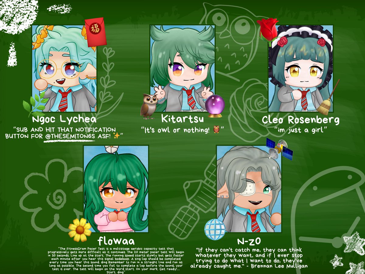 ⏰3 DAYS LEFT...⏰

The day's getting closer and closer!! Meet even more of the vocalists!!