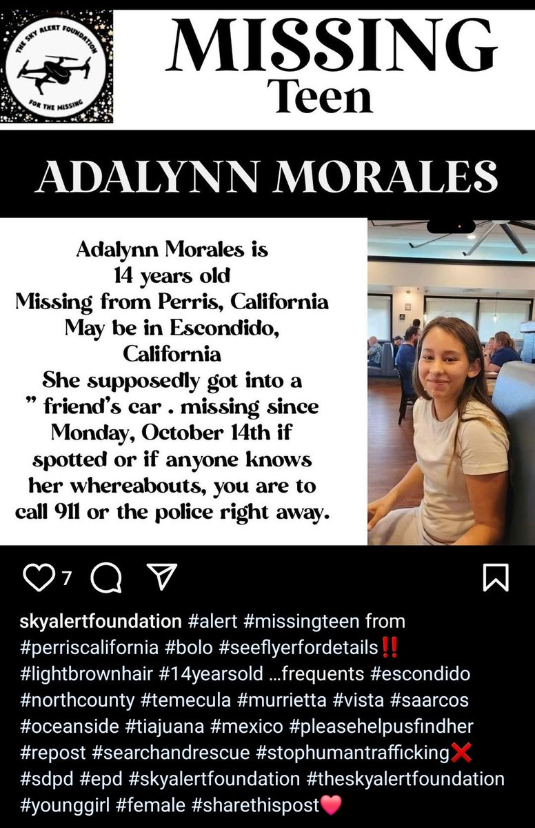 KatKatButterfly's tweet photo. #AdalynnMorales #MissingChild #MissingTeen #MissingYouth #Perris #California #CAMissing #CaliforniaMissing https://t.co/uzHu4bjgUl