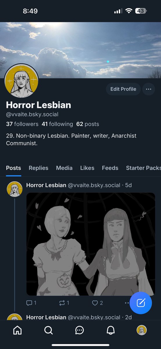 👩‍❤️‍👩🧛‍♀️horror Lesbian👩‍❤️‍💋‍👩🪕 tweet media
