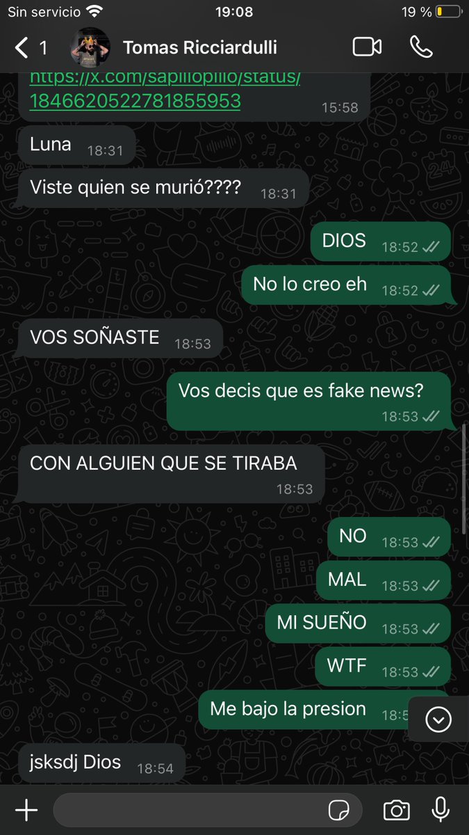 Luna_Iatta's tweet photo. Solo vengo a decir que predije la muerte de Liam Payne con un sueño y tengo testigos. https://t.co/GFWO3TlQ3K