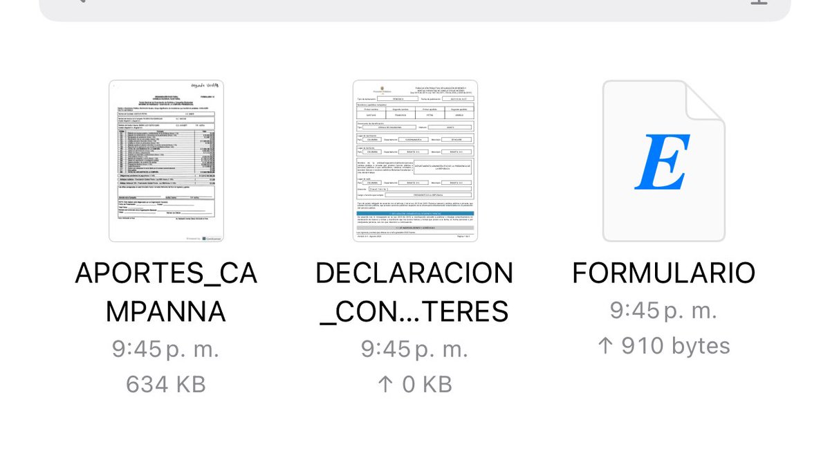 Danielbricen's tweet photo. El presidente Gustavo Petro MIENTE.

En el reporte del aplicativo NO aparece su declaración de renta de la DIAN, únicamente la de conflictos de interés y su certificado de aporte de campaña.

Esto es porque las declaraciones de la DIAN no son visibles. https://t.co/8H3JjaBUyq